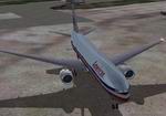 FS2002
                  American Airlines 'Real Chrome' Boeing 777-300